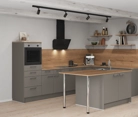 möbelnavi Insel-Küche 336,6 x 220 mit E-Geräten Planung 1 1
