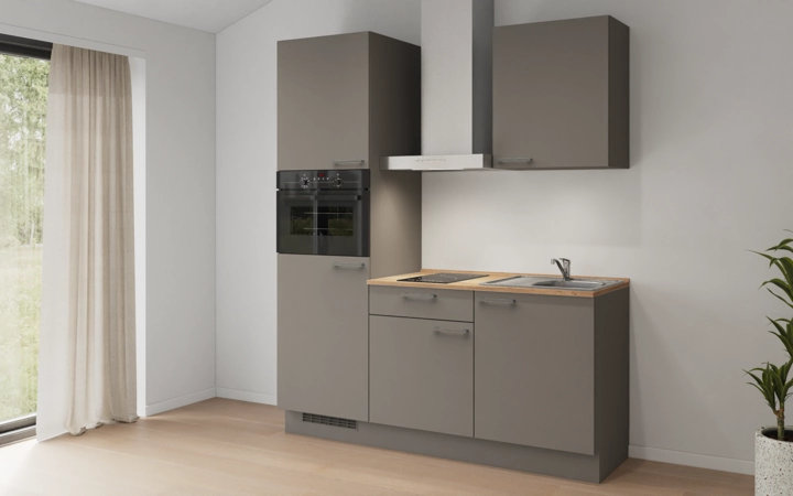 möbelnavi Küchen-Zeile 180 cm mit E-Geräten Planung 1 1