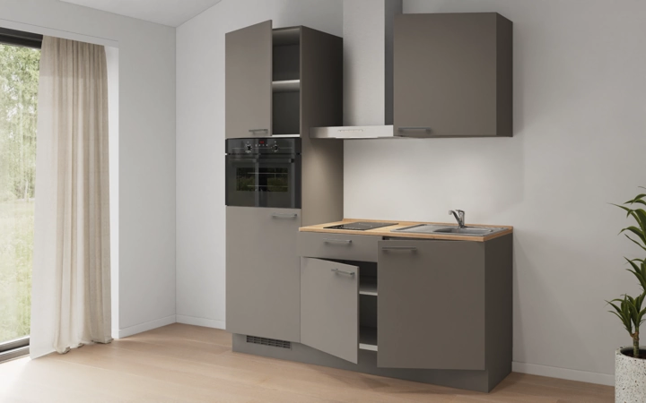 möbelnavi Küchen-Zeile 180 cm mit E-Geräten Planung 1 4
