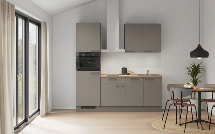 möbelnavi Küchen-Zeile 210 cm mit E-Geräten Planung 1 0