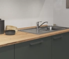möbelnavi Küchen-Zeile 240 cm mit E-Geräten Planung 1 3