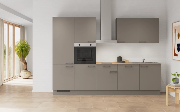möbelnavi Küchen-Zeile 300 cm mit E-Geräten Planung 1 0