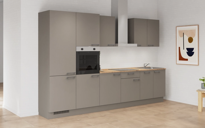möbelnavi Küchen-Zeile 330 cm mit E-Geräten Planung 1 1