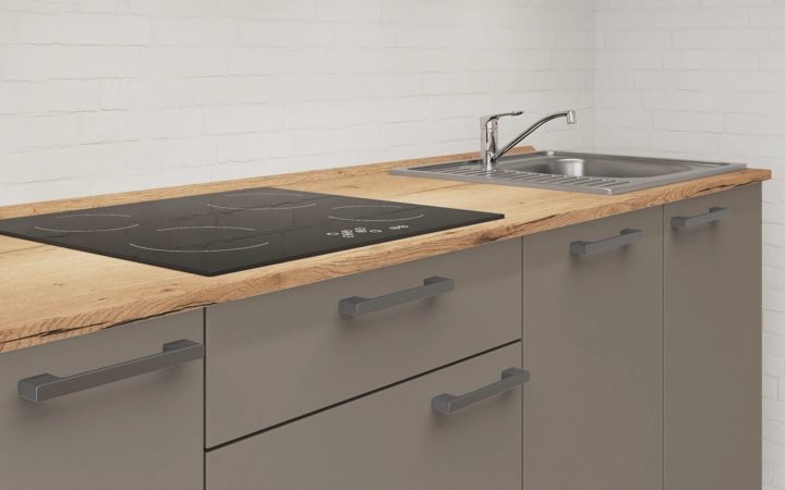 möbelnavi Küchen-Zeile 330 cm mit E-Geräten Planung 1 3