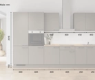 möbelnavi Küchen-Zeile 330 cm mit E-Geräten Planung 1 5
