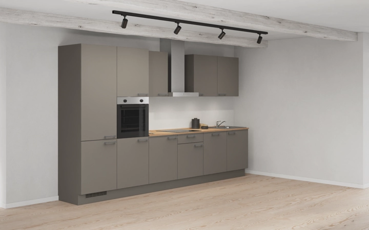 möbelnavi Küchen-Zeile 360 cm mit E-Geräten Planung 1 1