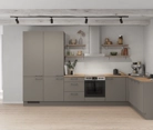 möbelnavi L-Küche 366,6 cm x 246,6 mit E-Geräten Planung 10 0