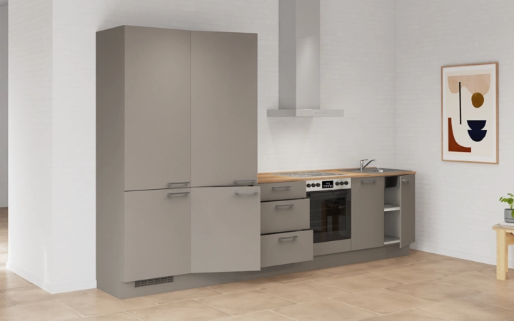 möbelnavi Küchen-Zeile 330 cm mit E-Geräten Planung 10 4