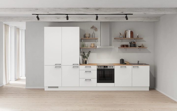 möbelnavi Küchen-Zeile 360 cm mit E-Geräten Planung 10 0
