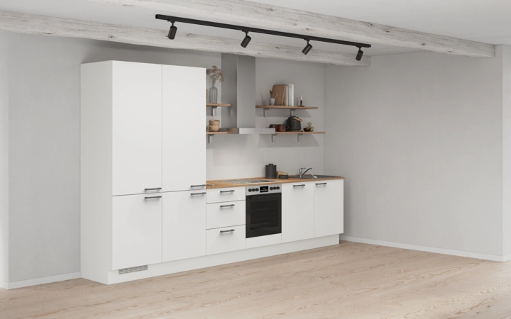 möbelnavi Küchen-Zeile 360 cm mit E-Geräten Planung 10 1