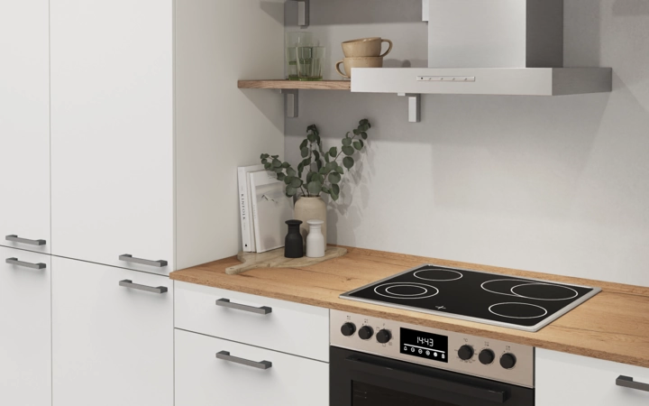 möbelnavi Küchen-Zeile 360 cm mit E-Geräten Planung 10 2