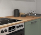 möbelnavi Küchen-Zeile 360 cm mit E-Geräten Planung 10 3