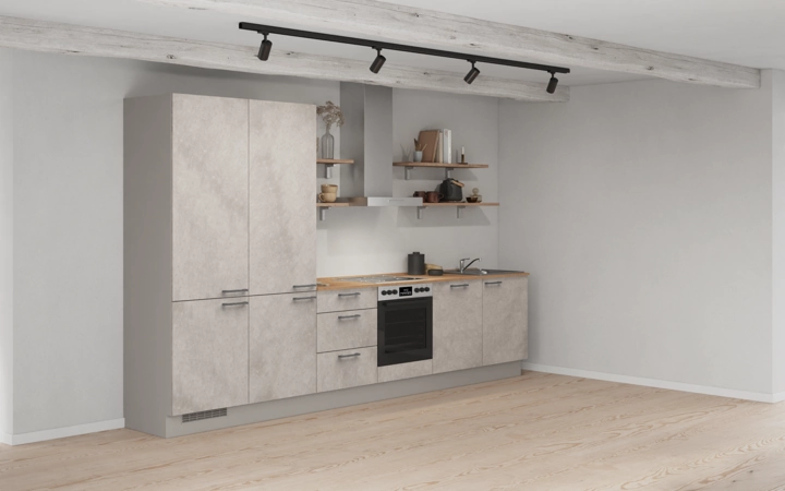 möbelnavi Küchen-Zeile 360 cm mit E-Geräten Planung 10 1