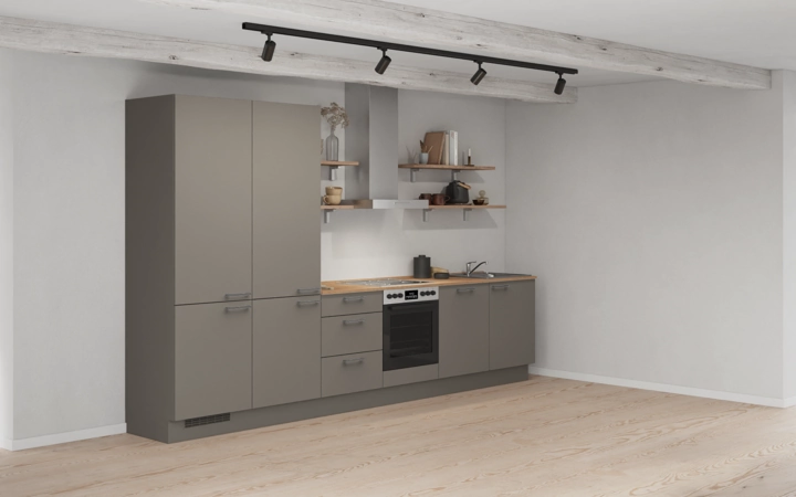 möbelnavi Küchen-Zeile 360 cm mit E-Geräten Planung 10 1