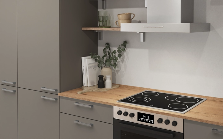 möbelnavi Küchen-Zeile 360 cm mit E-Geräten Planung 10 2