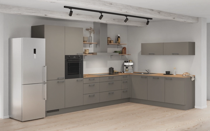 möbelnavi L-Küche 366,6 cm x 246,6 mit E-Geräten Planung 11 1