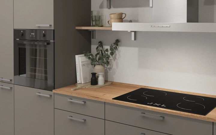 möbelnavi L-Küche 366,6 cm x 246,6 mit E-Geräten Planung 11 2