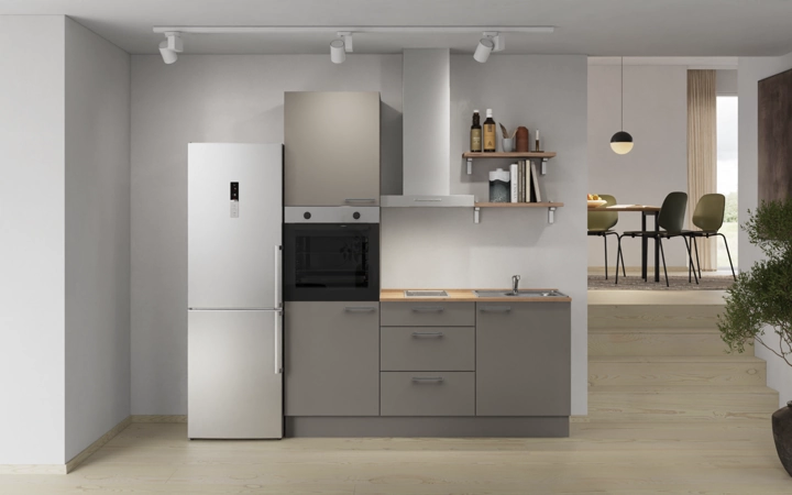 möbelnavi Küchen-Zeile 180 cm mit E-Geräten Planung 11 0