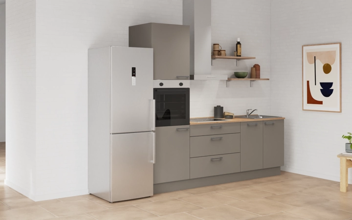 möbelnavi Küchen-Zeile 240 cm mit E-Geräten Planung 11 1