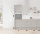 möbelnavi Küchen-Zeile 240 cm mit E-Geräten Planung 11 5