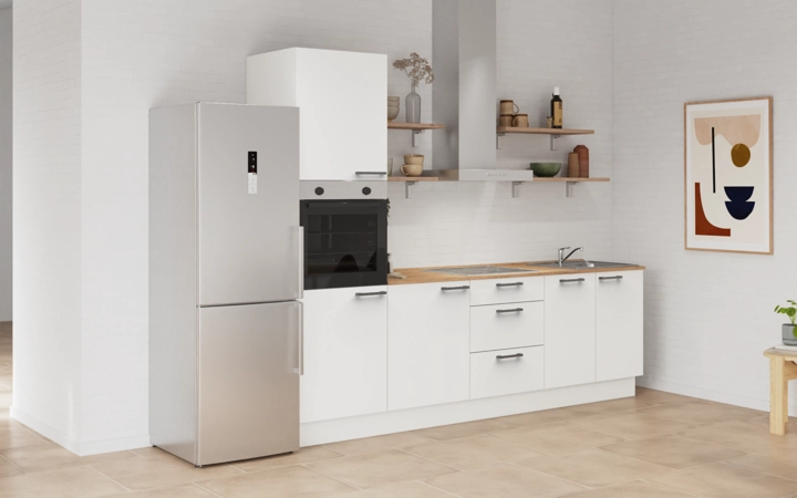 möbelnavi Küchen-Zeile 270 cm mit E-Geräten Planung 11 1
