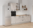 möbelnavi Küchen-Zeile 270 cm mit E-Geräten Planung 11 1