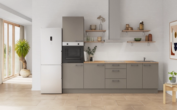 möbelnavi Küchen-Zeile 270 cm mit E-Geräten Planung 11 0