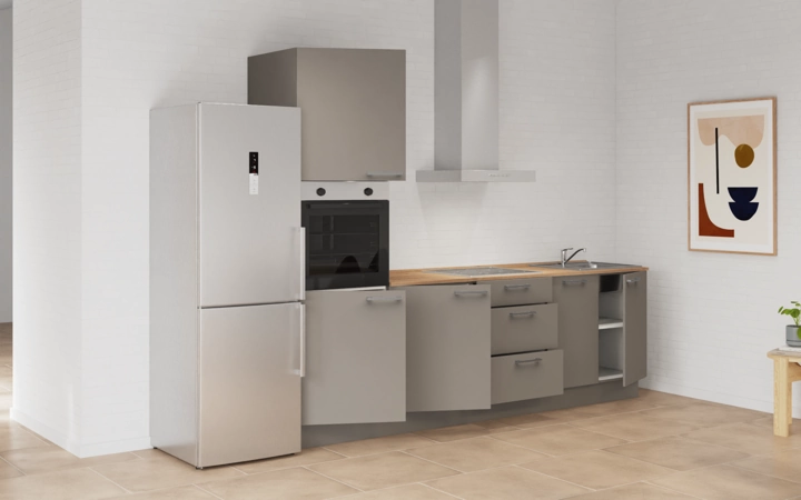 möbelnavi Küchen-Zeile 270 cm mit E-Geräten Planung 11 4