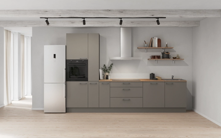 möbelnavi Küchen-Zeile 330 cm mit E-Geräten Planung 11 0