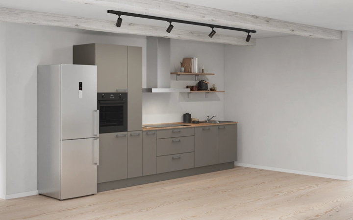 möbelnavi Küchen-Zeile 330 cm mit E-Geräten Planung 11 1