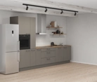 möbelnavi Küchen-Zeile 330 cm mit E-Geräten Planung 11 1
