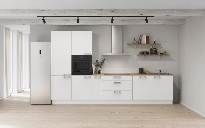 möbelnavi Küchen-Zeile 360 cm mit E-Geräten Planung 11 0