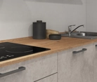 möbelnavi Küchen-Zeile 360 cm mit E-Geräten Planung 11 3