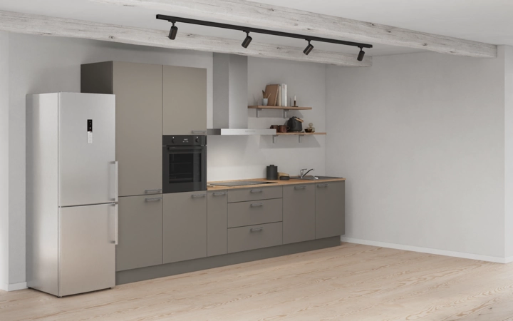 möbelnavi Küchen-Zeile 360 cm mit E-Geräten Planung 11 1