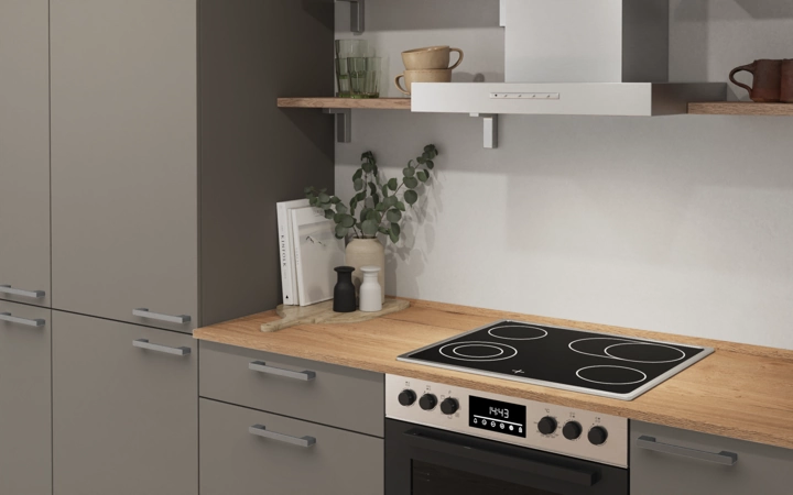 möbelnavi L-Küche 366,6 cm x 246,6 mit E-Geräten Planung 12 2