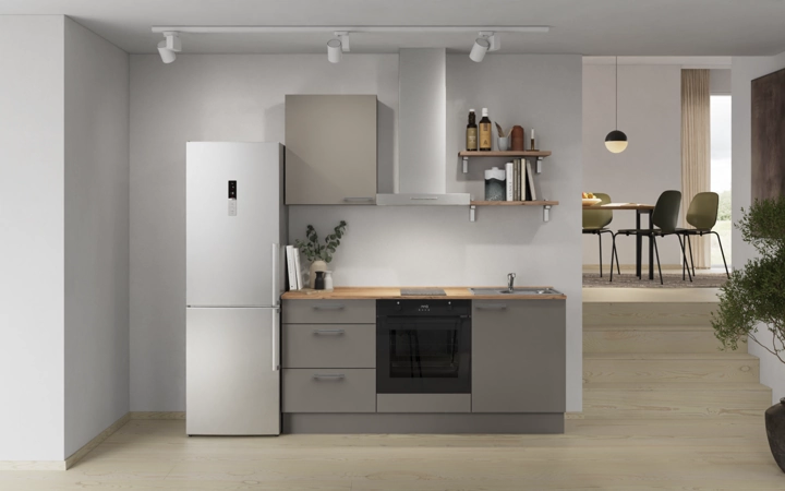 möbelnavi Küchen-Zeile 180 cm mit E-Geräten Planung 12 0