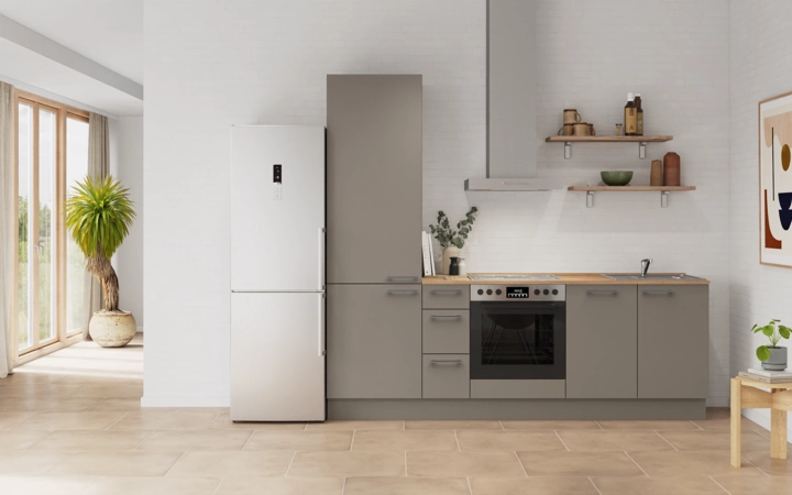 möbelnavi Küchen-Zeile 240 cm mit E-Geräten Planung 12 0