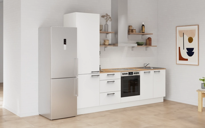 möbelnavi Küchen-Zeile 270 cm mit E-Geräten Planung 12 1