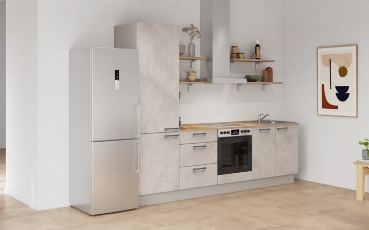möbelnavi Küchen-Zeile 270 cm mit E-Geräten Planung 12 1