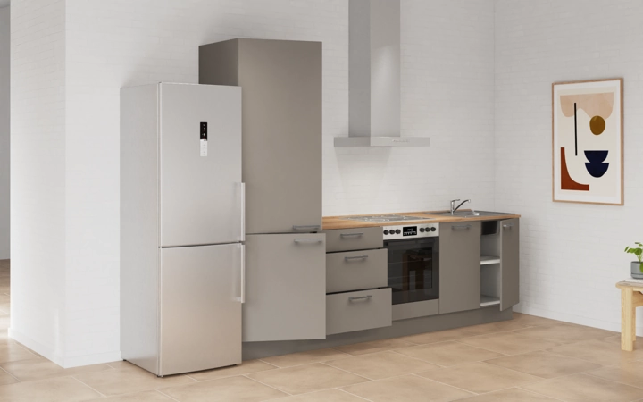 möbelnavi Küchen-Zeile 270 cm mit E-Geräten Planung 12 4