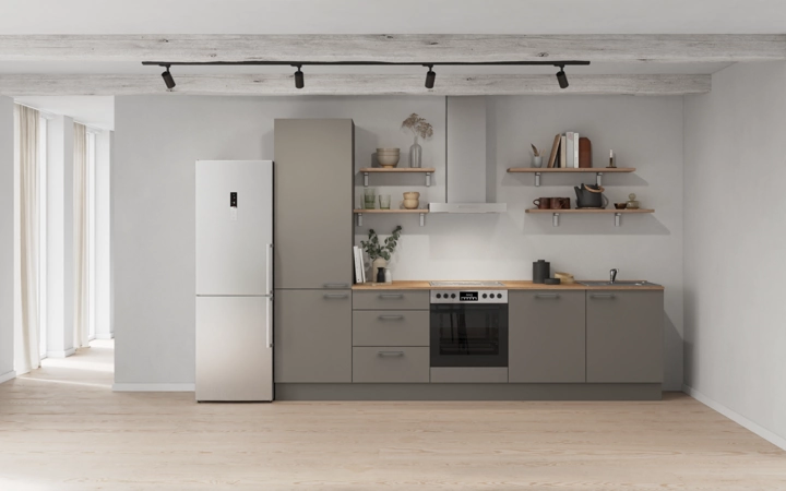 möbelnavi Küchen-Zeile 300 cm mit E-Geräten Planung 12 0
