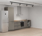 möbelnavi Küchen-Zeile 330 cm mit E-Geräten Planung 12 4