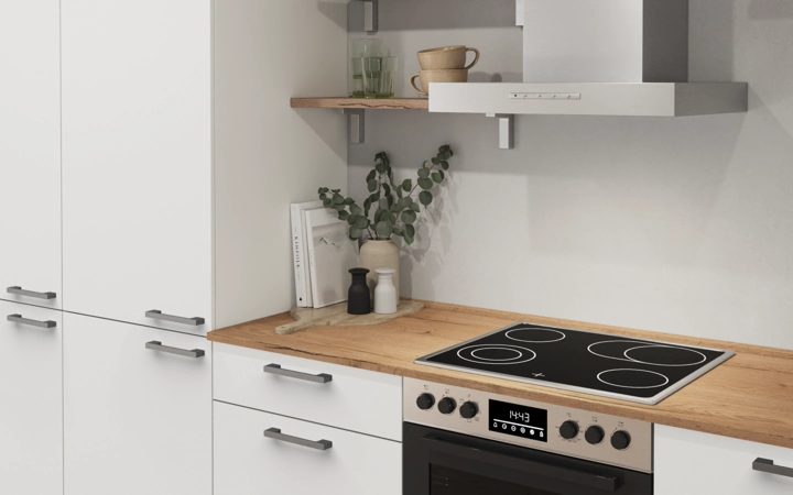 möbelnavi Küchen-Zeile 360 cm mit E-Geräten Planung 12 2