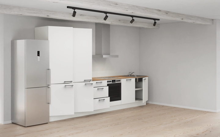 möbelnavi Küchen-Zeile 360 cm mit E-Geräten Planung 12 4