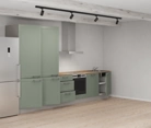möbelnavi Küchen-Zeile 360 cm mit E-Geräten Planung 12 4
