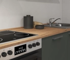 möbelnavi Küchen-Zeile 360 cm mit E-Geräten Planung 12 3