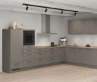 möbelnavi L-Küche 366,6 cm x 246,6 mit E-Geräten Planung 13 1