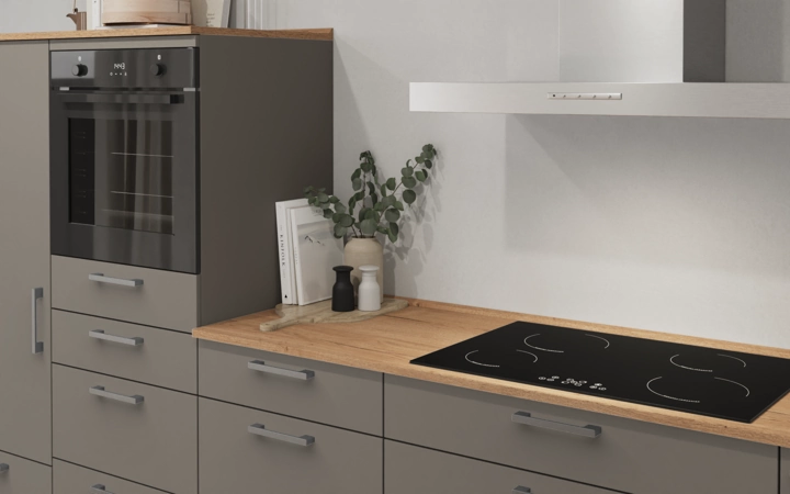 möbelnavi L-Küche 366,6 cm x 246,6 mit E-Geräten Planung 13 2