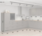 möbelnavi L-Küche 366,6 cm x 246,6 mit E-Geräten Planung 13 5