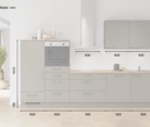 möbelnavi Küchen-Zeile 330 cm mit E-Geräten Planung 13 5